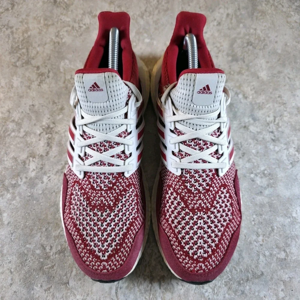 Size 8 NCAA x Adidas UltraBoost 1.0 Indiana Hoosiers Running Shoe * No Insoles *